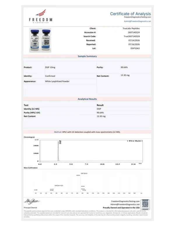 DSIP / Delta Sleep-Inducing Peptide (5mg/10mg)