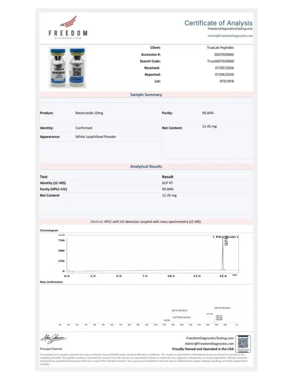 GLP-3 RT / Retatrutide (10mg)