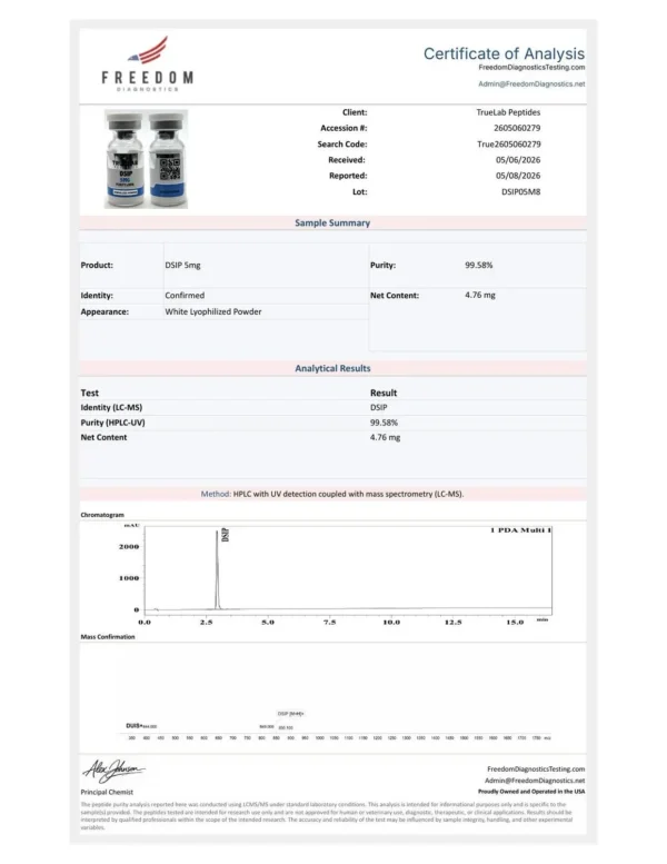 DSIP / Delta Sleep-Inducing Peptide (5mg/10mg)