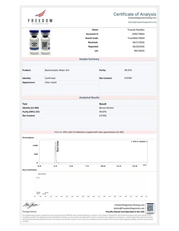 Bacteriostatic Water (BAC)