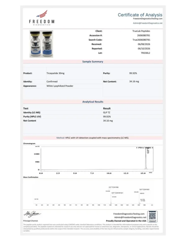GLP-2 TZ / Tirzepatide (10mg)